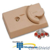 Suttle CorroShield 4-Conductor Surface Mount Jack with.. - 625T4NS-XXRC - TelephoneStuff.com