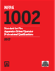 NFPA 1002: Standard for Fire Apparatus Driver/Operator Professional Qualifications