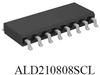 PRECISION N-CHANNEL EPAD® MOSFET ARRAY QUAD HIGH DRIVE MATCHED PAIR - ALD210808SCL - Advanced Linear Devices, Inc.
