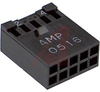 Housing, Connector; Crimp-Snap; Dual; 10; 250 VAC; 3 A; 750 V - 70085389 - Allied Electronics, Inc.