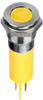 Led Panel Indicator, Yellow, 12Mm, 24Vdc Rohs Compliant Apem - 65AH9389 - Newark, An Avnet Company