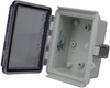 Enclosure, Multipurpose, Pc, Grey/clear; Enclosure Type Bud Industries - 22AJ1449 - Newark, An Avnet Company