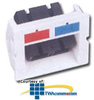 Siemon Angled Fiber Adapter CT Coupler with 1 Duplex SC.. - CT-A-SC-SC-02 - TelephoneStuff.com