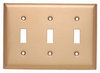 Standard Wall Plate - SB3-BZ - Hubbell Wiring Device-Kellems