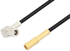 SMB Plug Right Angle to SSMB Plug Cable 150 cm Length Using RG174 Coax - PE3W04513-150CM - Pasternack