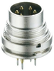 Circular Connector, Rcpt, 8Pos, Panel; Product Range Lumberg - 82AH3334 - Newark, An Avnet Company