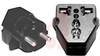 Plug, Adapter; universal receptacle; European grounded plug; plastic -- 70181310