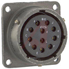 CONNECTOR,MILSPEC BOX MOUNTING RECEPTACLE,CLASS E,SIZE 18,11 #16 SOLDER SOCKET - 70010946 - Allied Electronics, Inc.