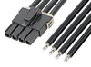 Wtb Cord, Mega-Fit Rcpt/free End, 600Mm; Connector To Connector Molex - 88AH3262 - Newark, An Avnet Company