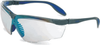 Uvex Genesis X2 Safety Glasses with Silver/Navy Frame and - S3504 - Safety Glasses USA