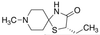 (2S)-2-Ethyl-8-methyl-1-thia-4,8-diazaspiro[4,5]decan-3-on.. - 10128 - Medical Isotopes, Inc.