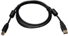 USB 2.0 A/B Cable with Ferrite Chokes (M/M), 3-ft. -- U023-003 - Image