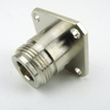 N Female Connector Solder Cup Terminal Solder Attachment 4 Hole Flange - SC9239 - Fairview Microwave Inc.