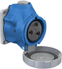 Power Entry Conn, Skt, 2P3W, 60A, Blue; Current Rating Hubbell Wiring Devices - 93Y5713 - Newark, An Avnet Company