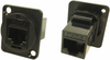Utp Adapter, Rj45, Jack, 8P8C, Cat6; In Line Connector A Cliff Electronic Components - 53Y3099 - Newark, An Avnet Company