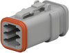 Automotive Housing, Plug, 6Pos, 13A; Product Range Deutsch Te Connectivity - 38AH5661 - Newark, An Avnet Company