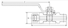3-Way Switching Ball Valve -- V86A-3*- D-4T - Image