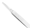 Excelta Three Star Utility Tweezers 52A-SA - Stainless Steel Straight Tapered Flat Tip - 0.06 in Tip Width - 4 3/4 in Length - 0.01 in Thick - EXCELTA 52A-SA - R. S. Hughes Company, Inc.
