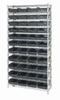 Quantum Small Parts Shelf Bin System - 53378 - U.S. Plastic Corporation