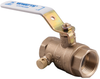 Lead Free* 2 - Piece, Full Port, Ball and Waste Brass Ball Valve - LFIT6300, LFIS6301 - Watts