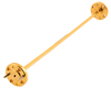 WR-8 Waveguide Section 6 Inch Straight Length with UG-387/U-Mod Round Cover Flange from 90 GHz to 140 GHz - FMW08S000-6 - Fairview Microwave Inc.