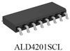 CMOS Low Voltage, Low Charge Injection Quad SPST NC Analog Switches - ALD4201SCL - Advanced Linear Devices, Inc.