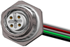 Sensor Cord, 5P M12 Rcpt-Free End, 6; Connector Type A Norcomp - 17AH5213 - Newark, An Avnet Company