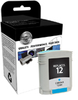CTG HP Remanufactured #12 (C4804A) Cyan Ink Cartridge - CTG804A C4804A - Clover Technologies Group LLC