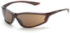 KP6 HD brown flash mirror lens, dark crystal brown frame - 34257 - Crossfire By Radians
