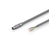 ZK2003-8100-3xxx | Sensor cable, PUR, shielded, gray, 4 x 2 x 0.25 mm², fixed installation, push-pull -  - Beckhoff Automation LLC