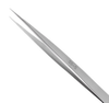 Excelta Three Star Utility Tweezers SS-S - Stainless Steel Straight Slender Fine Point Tip - 0.01 in Tip Width - 5.1 in Length - 0.01 in Thick - EXCELTA SS-S - R. S. Hughes Company, Inc.