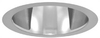 Incandescent/Fluorescent/Hid Recessed Trim - C600WD-CS-WH - Juno Lighting Group