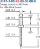Swage Terminal Pin -- 3147-3-00-01-00-00-08-0