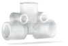 Cross Body Tefzel™ (ETFE) for 1/8