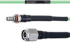 Temperature Conditioned Low Loss SMA Female Bulkhead to TNC Male Cable LL160 Coax in 24 Inch - FMHR0191-24 - Fairview Microwave Inc.