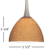 MP-541-AM/BN Mini Pendants-Cable - 377765 - Capital Lighting, Inc.