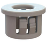 Grommet, Nylon 6, 0.562, White; Grommet Type Essentra Components - 66AJ5140 - Newark, An Avnet Company
