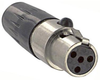 Connector, Din, Jack, 4 Position; No. Of Contacts Switchcraft/conxall - 84K0729 - Newark, An Avnet Company