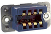 connector,rack and panel,recept w/ribbon cont,barrier polar,solder eyes,8 cont - 70144703 - Allied Electronics, Inc.