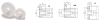 KHK DS0.5-12, Module 0.5, 12 Tooth, Injection Molded Spur Gears -- ds0-5-12 - Image