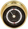 Harbormaster Tide Clock, Brass case, Black dial -  - Maximum Weather Instruments
