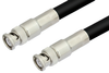 BNC Male to BNC Male Cable 48 Inch Length Using PE-C400 Coax - PE35874-48 - Pasternack