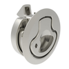 Push-to-Close Latch, Large Size, Key Locking, 12 - 22mm  Door thickness, 32mm  Grip, 316 Stainless Steel, Electropolished - M1-25-42-28 - Southco