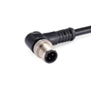 M12 4 Pin Male Curved Cable Connector -  - Shenzhen QH Industrial Co., Ltd