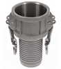 Female Cam X 2-in Hose Barb Adapter, SS - Stainless Steel -- GO-34023-52