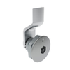 Quarter-Turn Cam Latch, Bellcore Electronics, 0 mm  Grip, Not Sealed, Zinc Alloy, Chrome Plated, Bright - E5-1-191-010 - Southco