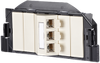RJ45 Modular Subway Wall Outlets - 1309300301-e - METZ CONNECT USA Inc.