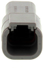 Rectangular Connectors, Heavy Duty - DTM Series - DTM04-4P - LADD Distribution