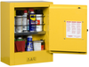 Justrite Sure-Grip EX Yellow Hazardous Material Storage Cabinet - 17 in Width - 22 in Height - Bench Top - 697841-14503 - 697841-14503 - R. S. Hughes Company, Inc.