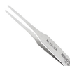 Excelta Three Star Utility Tweezers M-2A-SA - Stainless Steel Straight Tapered Flat Point Tip - 0.05 in Tip Width - 2 3/4 in Length - 0.01 in Thick - EXCELTA M-2A-SA - R. S. Hughes Company, Inc.
